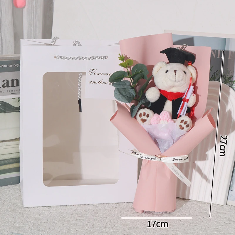 Buquês De Crochê, Buquês De Formatura, Presentes De Crochê Feitos À Mão