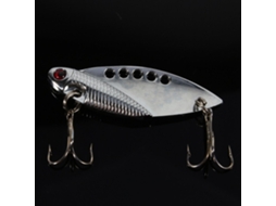 Lure Vib Metal Bait (artificial Flying Fish, Silver With Red Eyes)