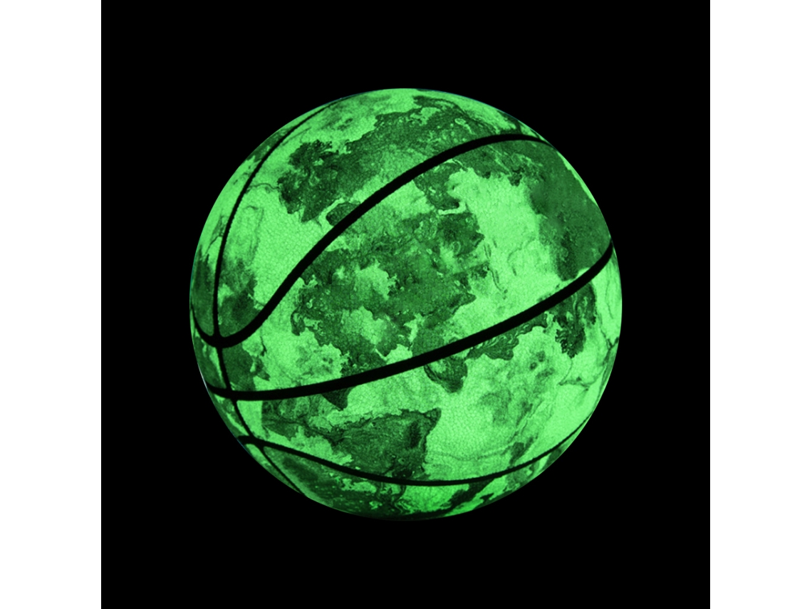 Mali bola de Basquete Luminosa para Jogos Noturnos Tamanho 7 Glow In The Dark Presente para Adultos e Crianças