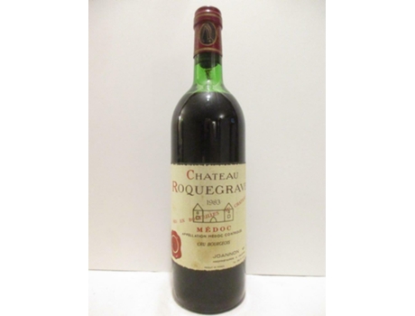 Vinho Tinto CHÂTEAU ROQUEGRAVE 1983 (75 cl - 1 unidade)