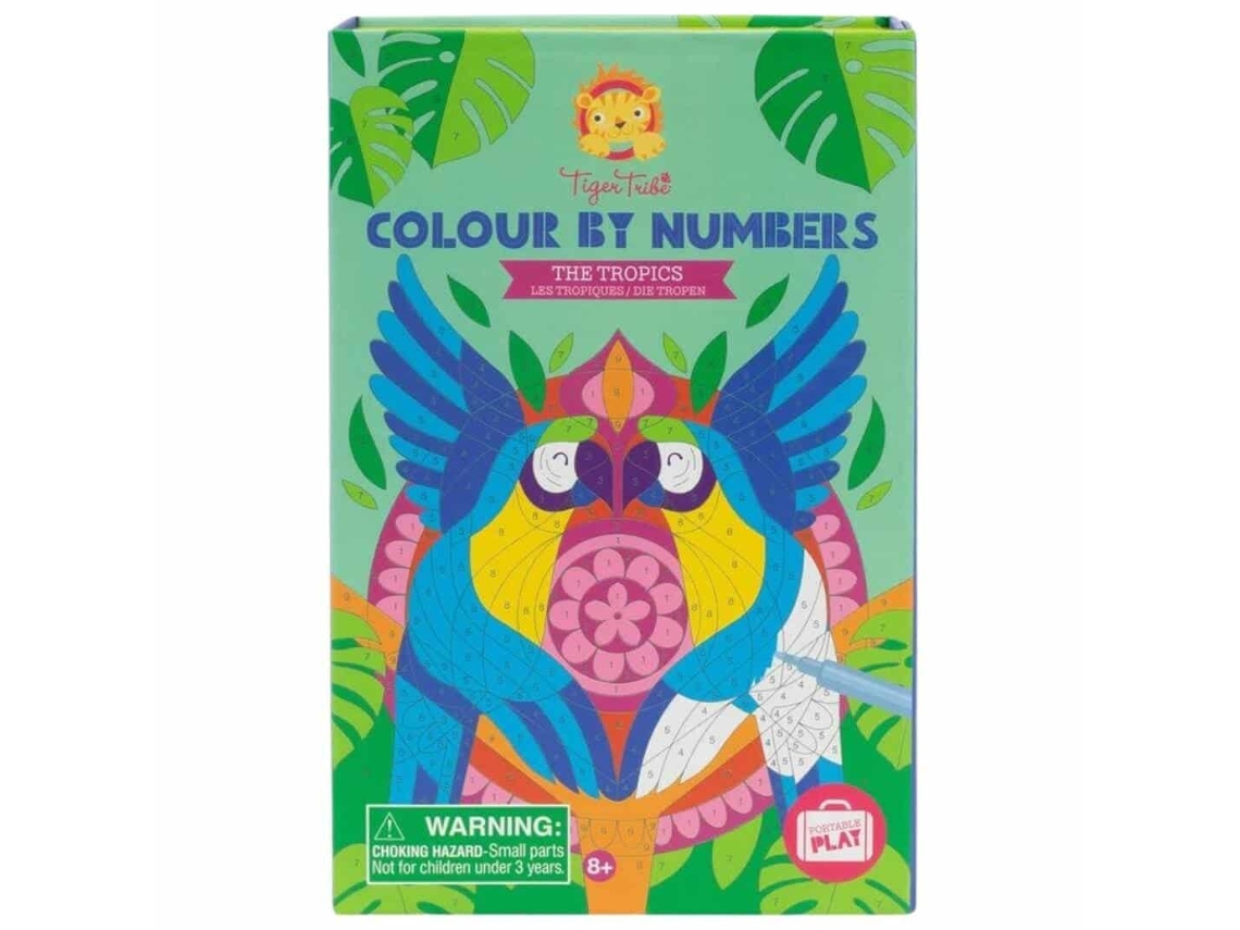 Conjunto Colorir - Trópico