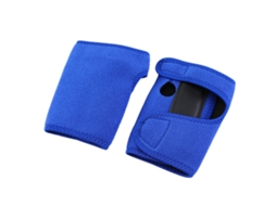Manopla Esportiva Azul L Suporte E Proteção Para Mão E Punho Em Atividades De Levantamento De Peso