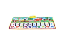 Primerox tapete Musical para Bebê com Luzes Piscantes e Material Antiaderente Melhora Habilidades Infantil
