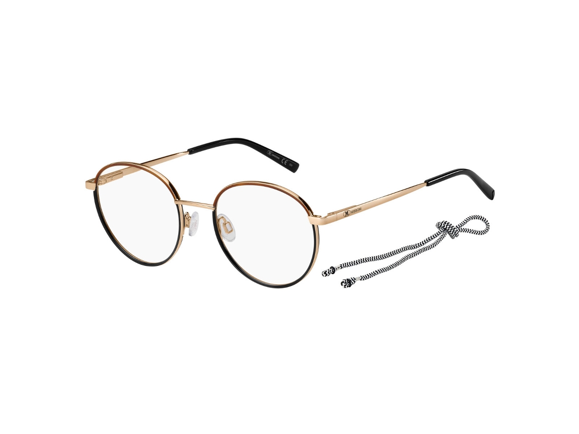 Armação de óculos Missoni feminina Mmi-0036-581f020 (marrom - metal - Ø 50 mm)