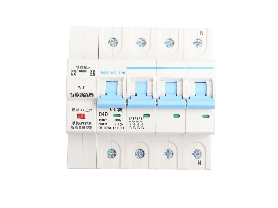 Interruptor de Circuito Inteligente Wifi 4p Controle Remoto 400v40a | S/MARCA