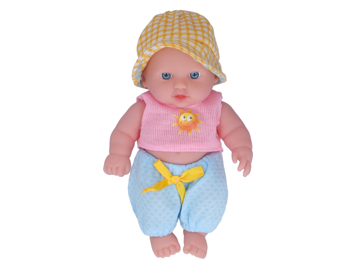 Boneca Bebê Reborn 8 Polegadas Vinil Realista Menina Com Roupas Removíveis