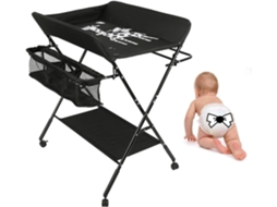 Mesa de Desenvolvimento para Bebês TAVALAX Preto