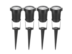 2026 4 Unidades de Lâmpadas Led Exteriores Impermeáveis 12v para Jardim Pátio Caminho Decoração Paisagística