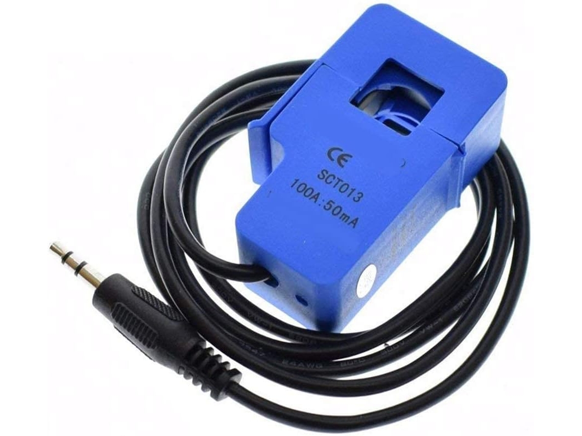 Transformador de núcleo dividido com sensor de corrente CA não invasivo de 100 A