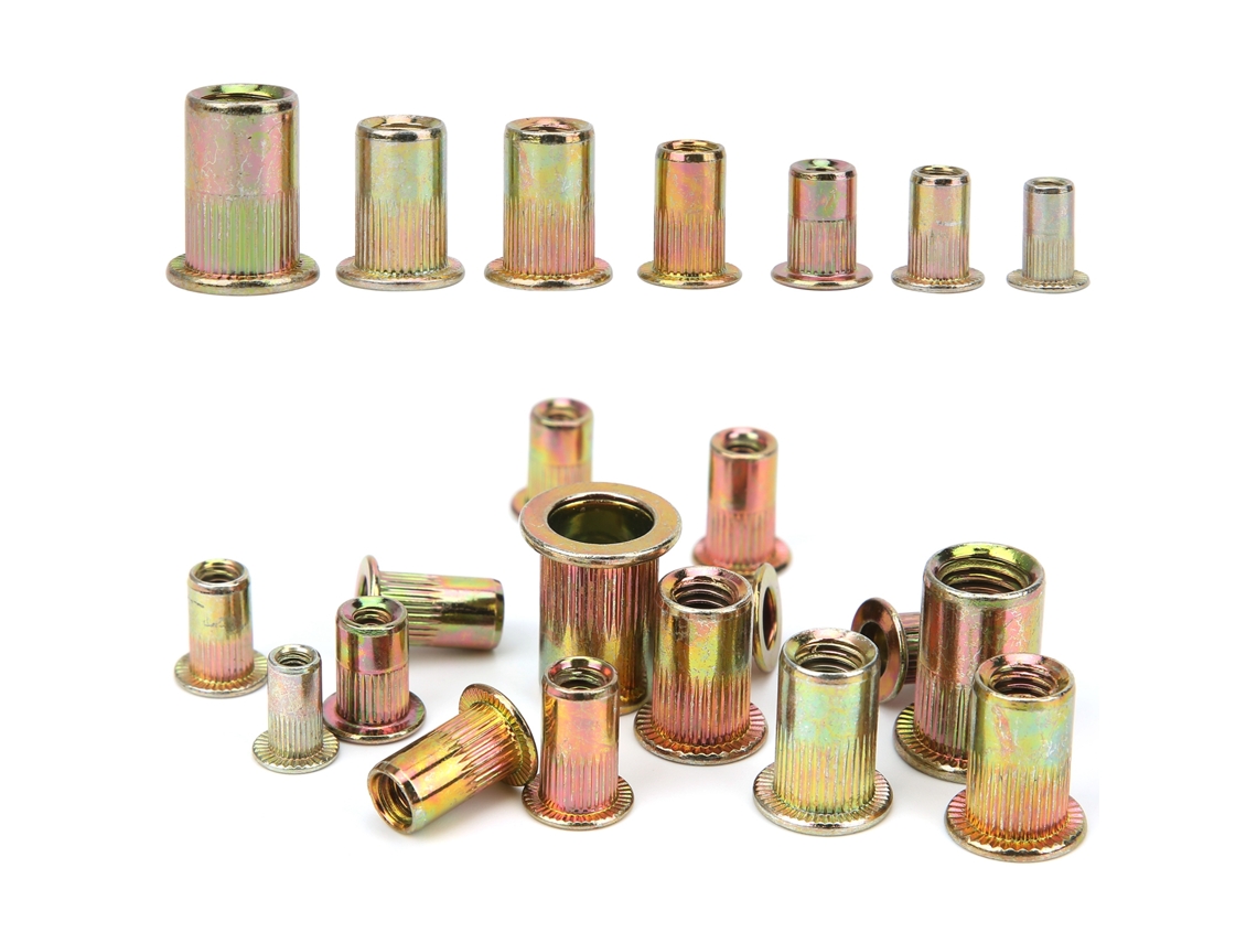 Kit De Porcas Remachadas De Aço Galvanizado 300 Peças 150 Métricas 150 Sae Acessórios De Hardware