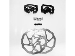KIT de Freio a Disco Mali com caliper dianteiro e traseiro e rotor 160mm para mountain bike e estrada