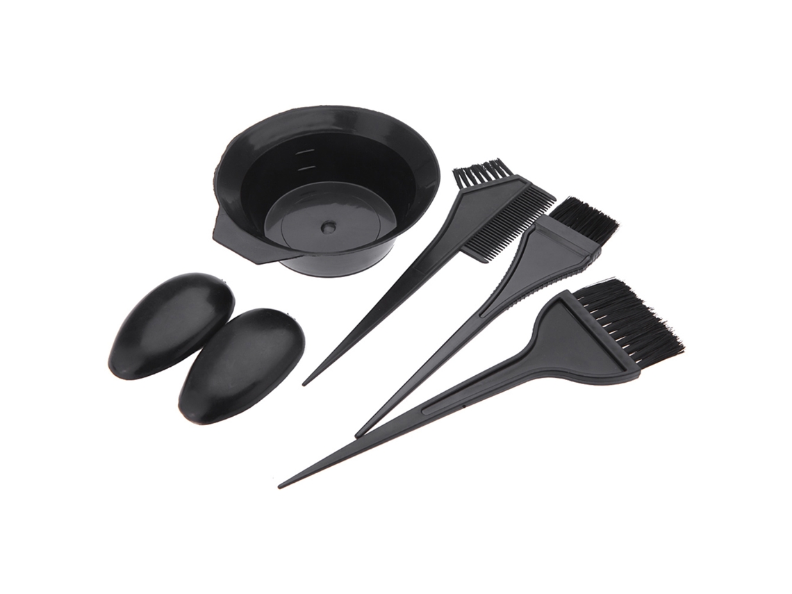 2026 kit de Ferramentas para Colorir Cabelo com Pincéis e Taça, 5 Peças, para Salão e Diy