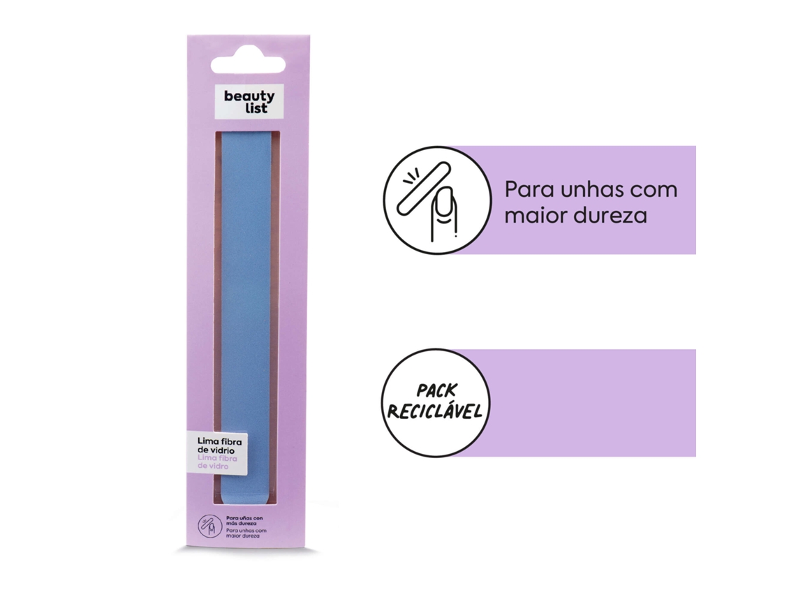 Lima de Fibra Vidro BEAUTY LIST