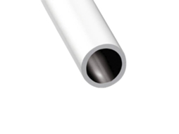 Jardin202 - Perfil De Aluminio Blanco - Tubo Redondo - X3 Unds - 2'10m 30 Mm | 30 Mm ()
