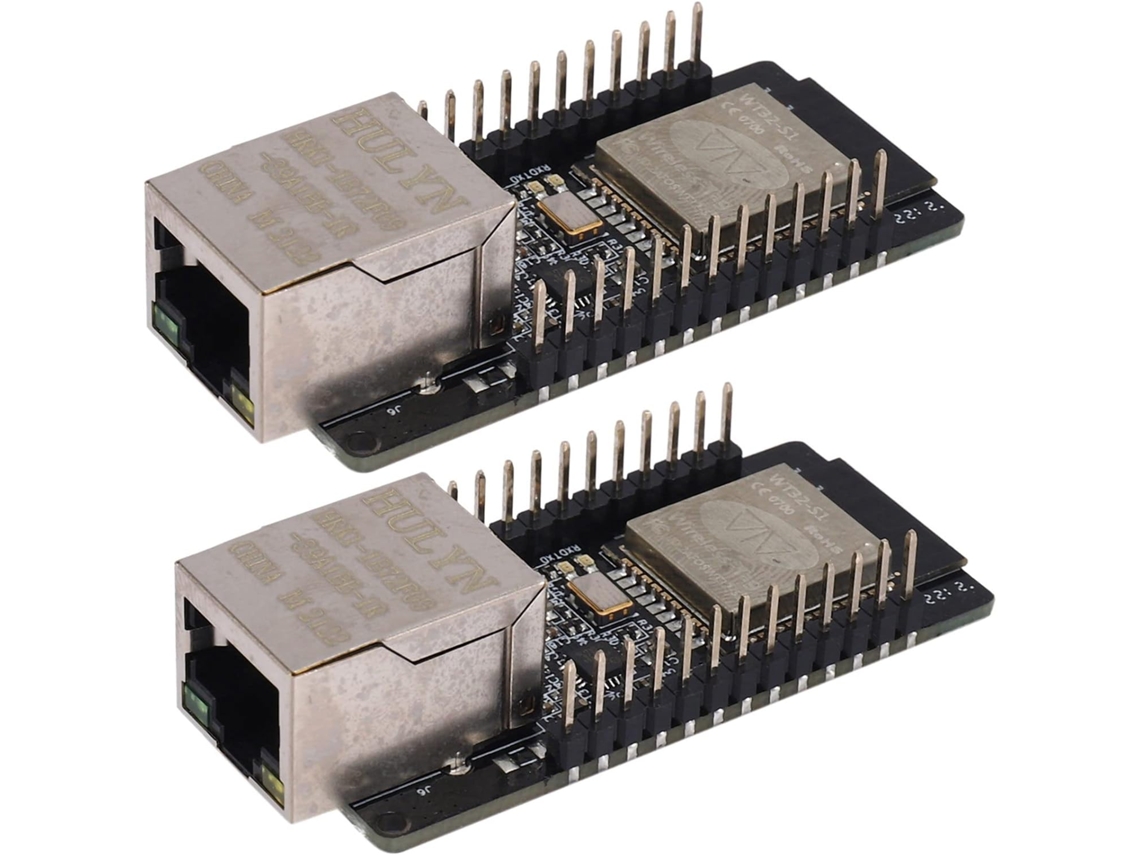 2 Módulos Wt32 eth01 Combinados de Gateway Bluetooth e Wi fi com Rede e Porta Serial Integrada. SFUSHOS