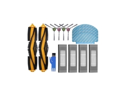 Acessórios de Aspirador Para deeboot ozmo t8+/t8/t8 max debot n8+/n8 plus/n8 pro escova lateral principal hepa filtro mop