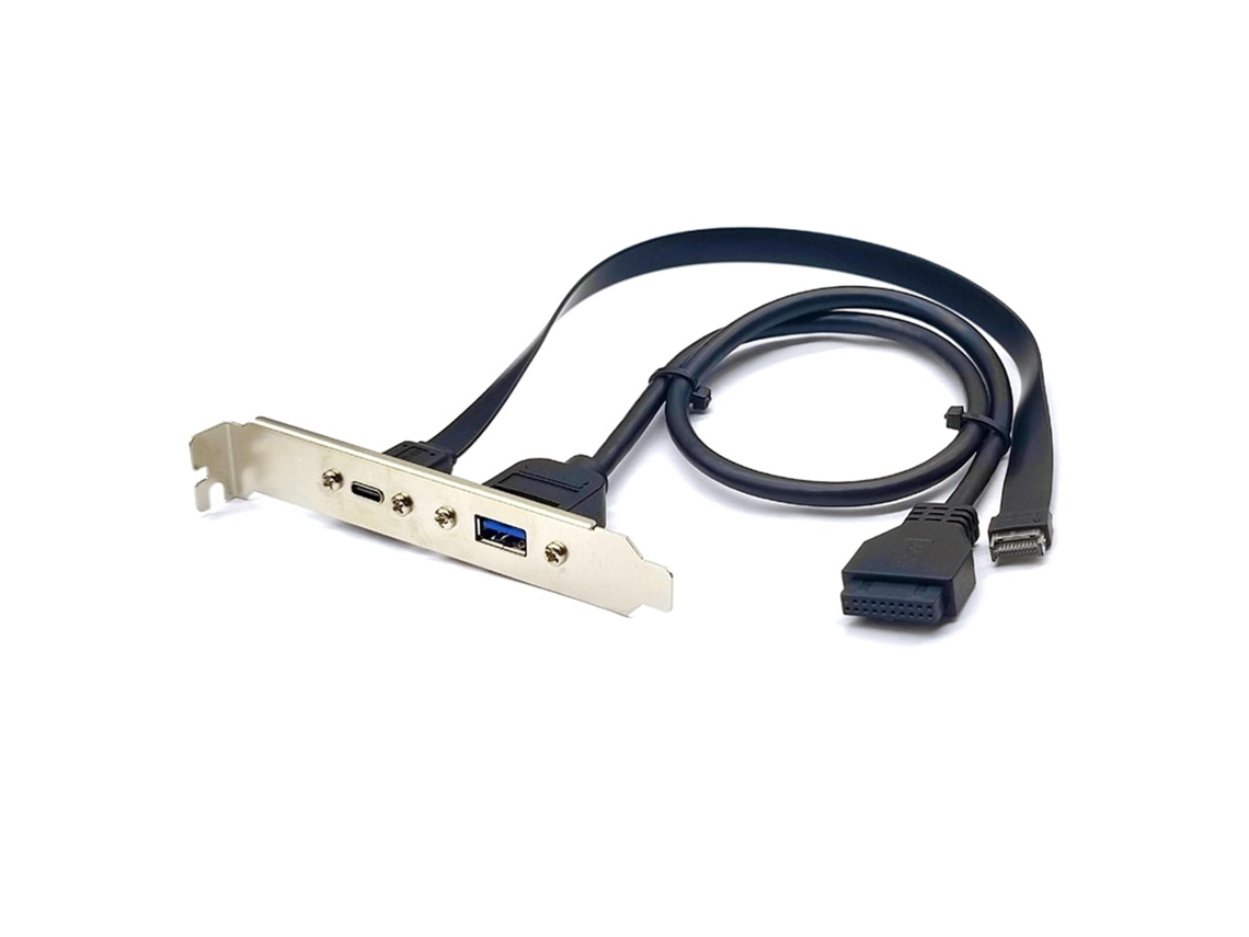 Cabo De Cabeçalho Usb 3.2 Para Painel Frontal, Tipo Ea, Usb-c,