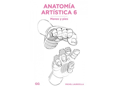 Livro Anatomía Artística 6 de Michel Lauricella (Espanhol)