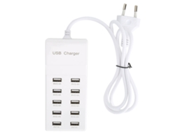 Carregador LAXISCREED 10 Portas Usb 5v10a Fast Charging