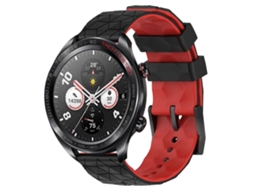 Pulseira De Silicone Bicolor Com Estampa De Futebol Para Relógio For Honor Watch Dream De 22 Mm