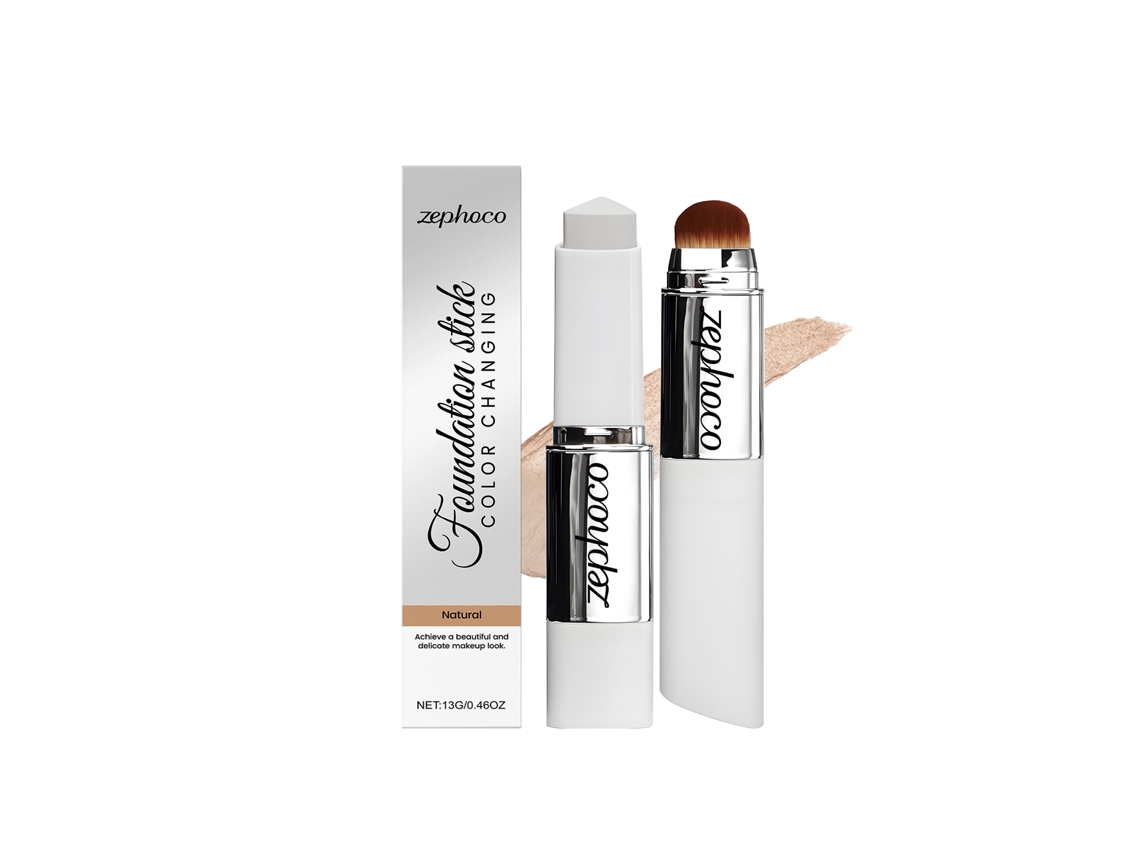 Bastão Base Zephoco Matte Leve Clara para uma Pele Natural e Acabamento Profissional LAXISCREED
