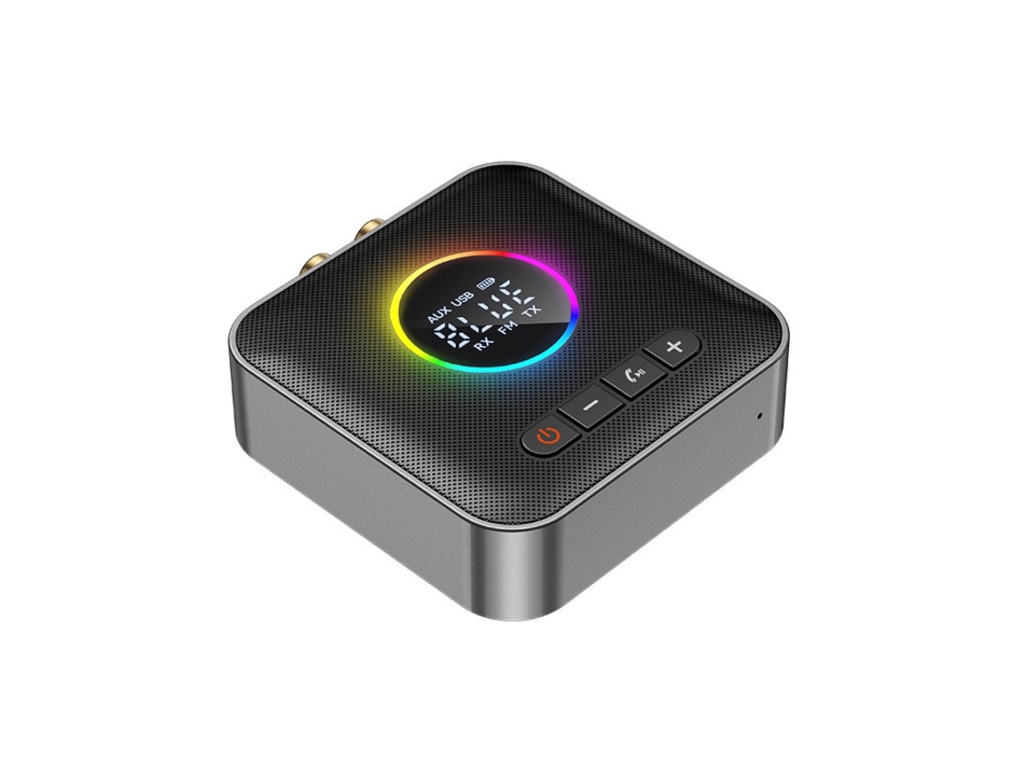 Transmissor e Receptor Bluetooth 5.4 ZYBLSSBB com conector RCA de 3,5 mm