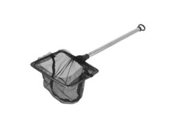 Rede De Pesca Nylon Com Cabo Aço Inox Para Aquário