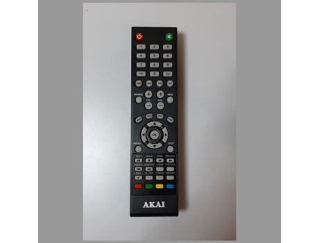 Akai. Controle Remoto Original Para Televisão Akai Ate55b5544k. Novo. Entregue Sem Baterias.