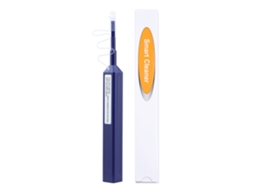 Caneta de limpeza de fibra óptica LC/MU para conectores de ponteira de 1,25 mm, limpador de fibra de um toque