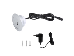 Carregador LAXISCREED 2 Portas Usb2.0 para Sofá Reclinável Prata