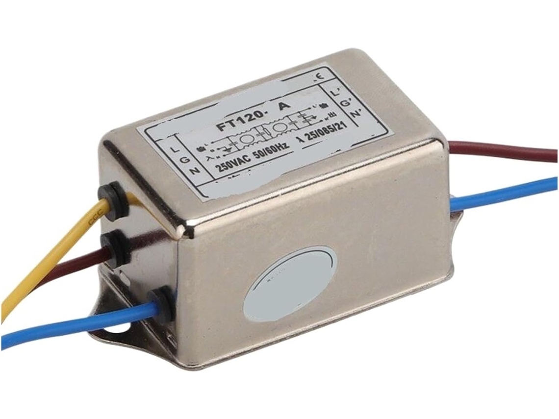 Filtro Ft120-10a 3de Seção Dupla 250vac Ft120-6a