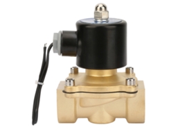 Válvula Solenoide Eléctrica Nc 24v Dc Dn25 Ip65 De Latón 2 Vías Controlador Fluido