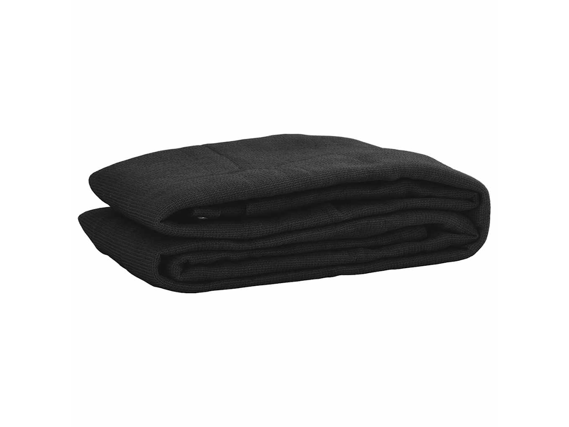 Vidaxl Rede De Reboque Pead 2,5x3,5 M Preto