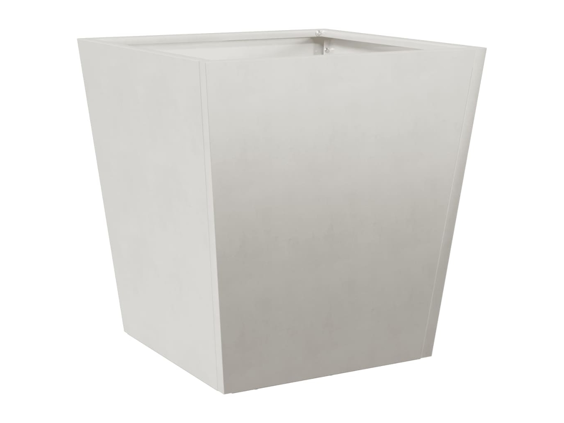 Garden Planter, Garden Planters Vidaxl Prateado Aço (40 X 40 X 40 Cm)