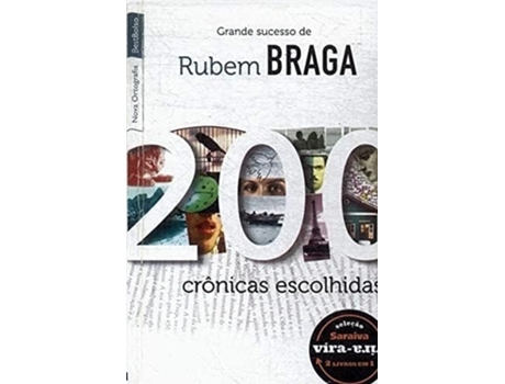 Livro 200 Cronicas Esco. E Ai De Ti, Copa 2 Em 1 - 264 de Rubem Braga (Português do Brasil)