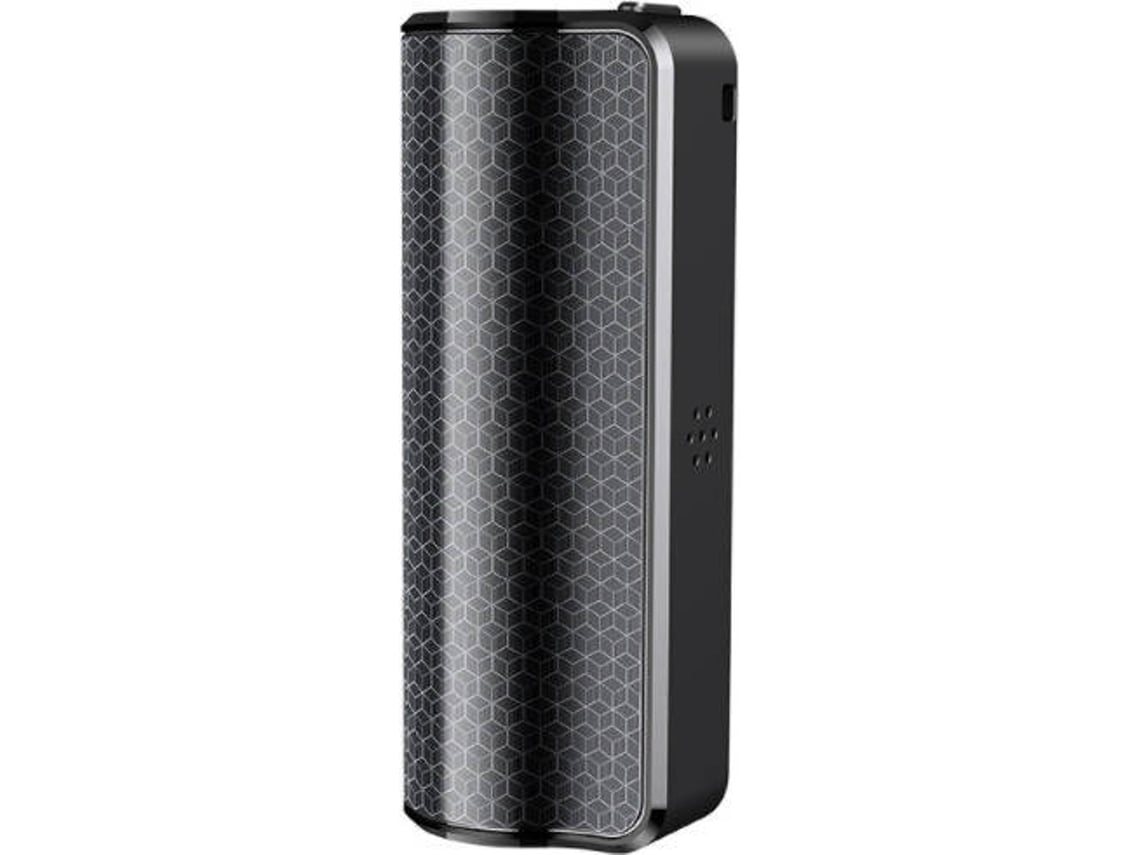 Mini Gravador de Voz Capacidade de Gravação Longa 365 Bateria Sobressalente-16 Gbpreto