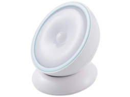 Luz Noturna com Sensor de Movimento Base Giratória para BRILVIBERA