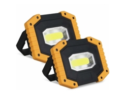 Refletor Led De Trabalho 200w 2000 Lm Recarregável Usb 3 Modos