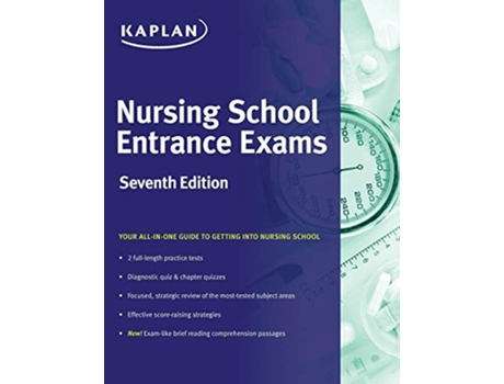 Livro Nursing School Entrance Exams de Kaplan Nursing (Inglês)