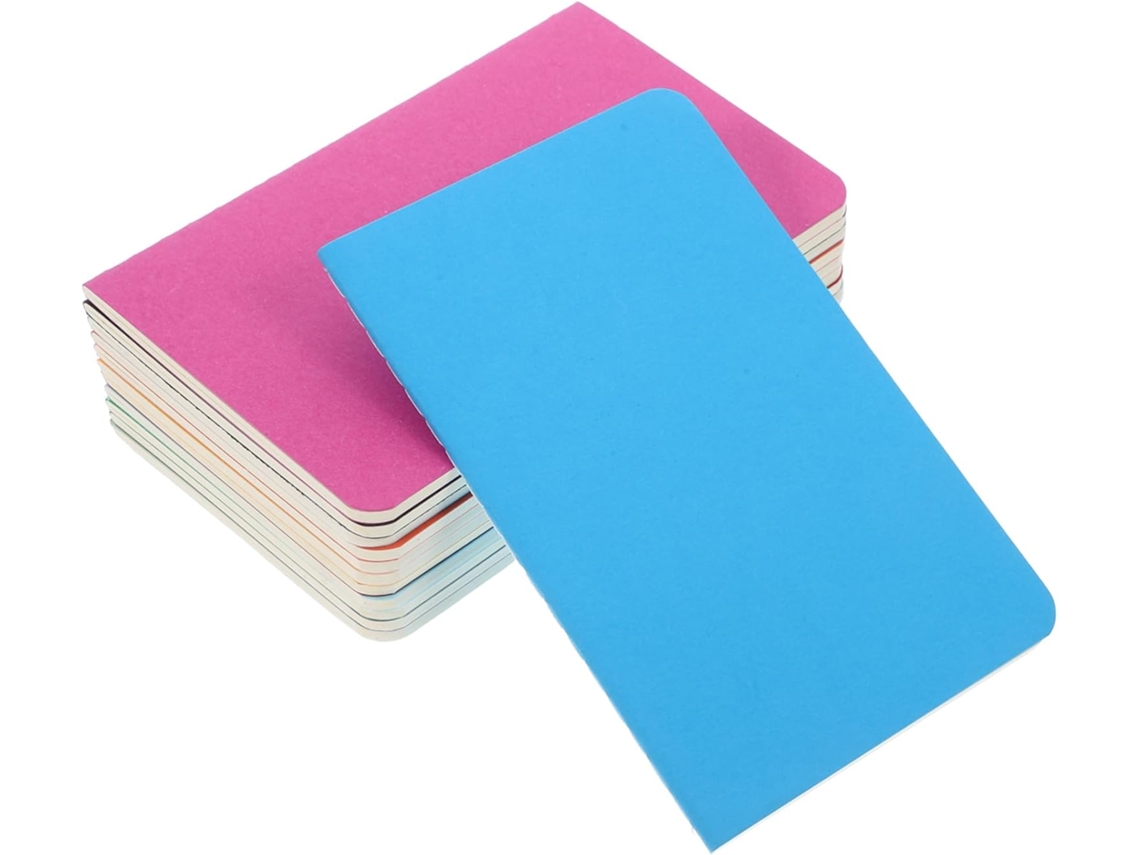 De 12 Cadernos De Capa Mole Com Páginas Pautadas, Práticos Para Viagens, Escola E Uso Geral. Gokoco