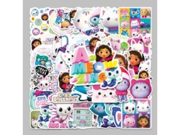 Decoração Para Festa De Aniversário Da Gabby Dollhouse, Balões, Talheres, Copos, Pratos, Conjunto De Cenário, Kit De Decoração Para Gatos Da Gabby Dol