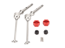 Mali eixo de Transmissão Traseiro Cvd de Aço para Carro Rc Losi 1/18 Mini B Mini T 2.0 Prata