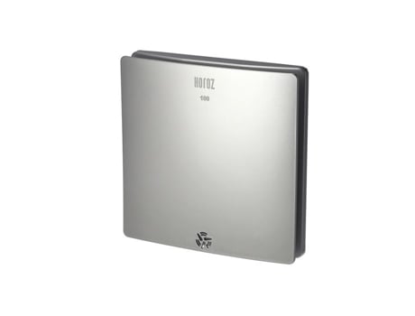 Extrator De Ar Simples Fluxo Quadrado Felix 100 Mm Prata | 500.140.100 | Horoz