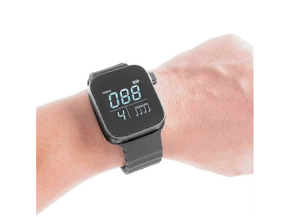 Metrônomo Vibratório Inteligente Com Alça Ajustável, Ideal Para Treinamento Rítmico Em Música E Esportes.