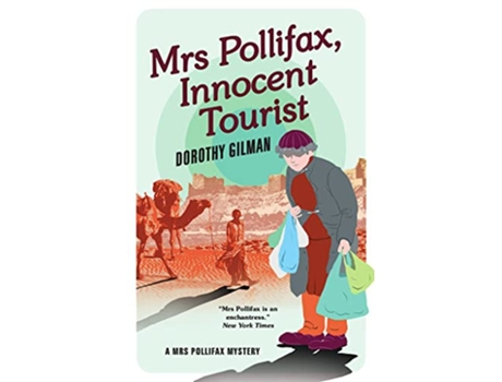 Livro Mrs Pollifax Innocent Tourist de Dorothy Gilman (Inglês)