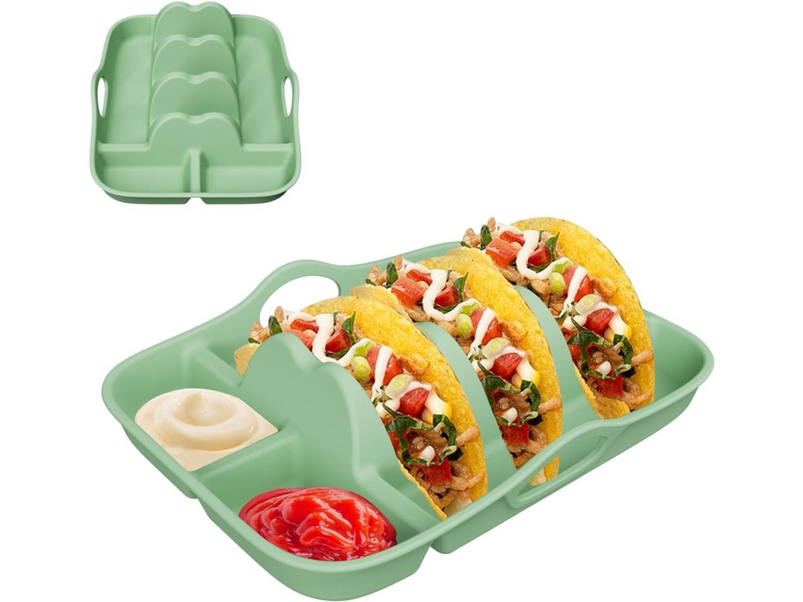 Pratos Para Aperitivos Com Divisórias, Reutilizáveis.