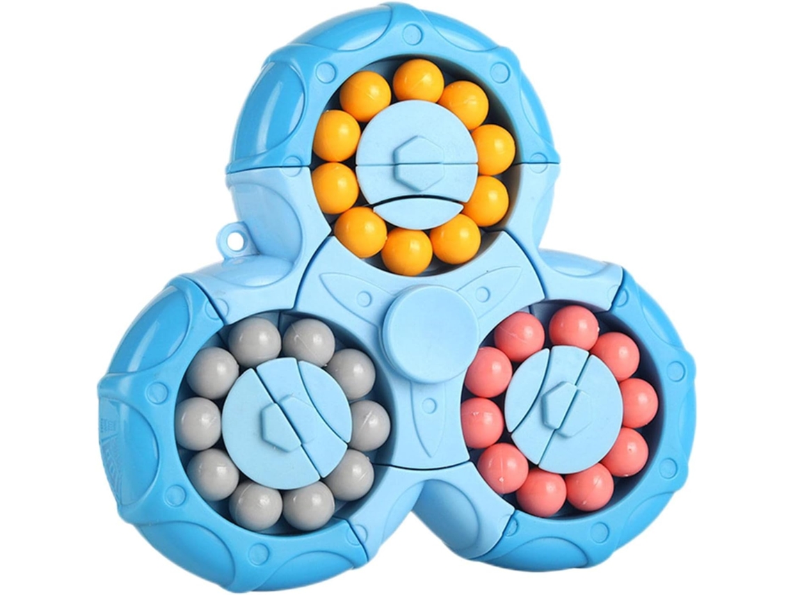 Cubo Mágico De Seis Lados Giratório Com Dedo Brinquedo Giratório De Seis Lados Para Relaxamento Com Dedo Quebra Cabeça De Relaxamen Slowmoose