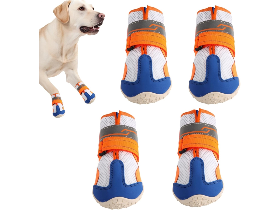 Botas Cães, Botinhas Protetoras Antiderrapantes Patas