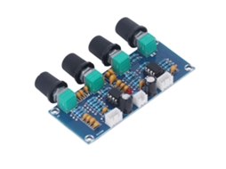 Laxiscreed Módulo Pré-amplificador Dual-canal Para Amplificadores Digitais, 12v-24v Dc