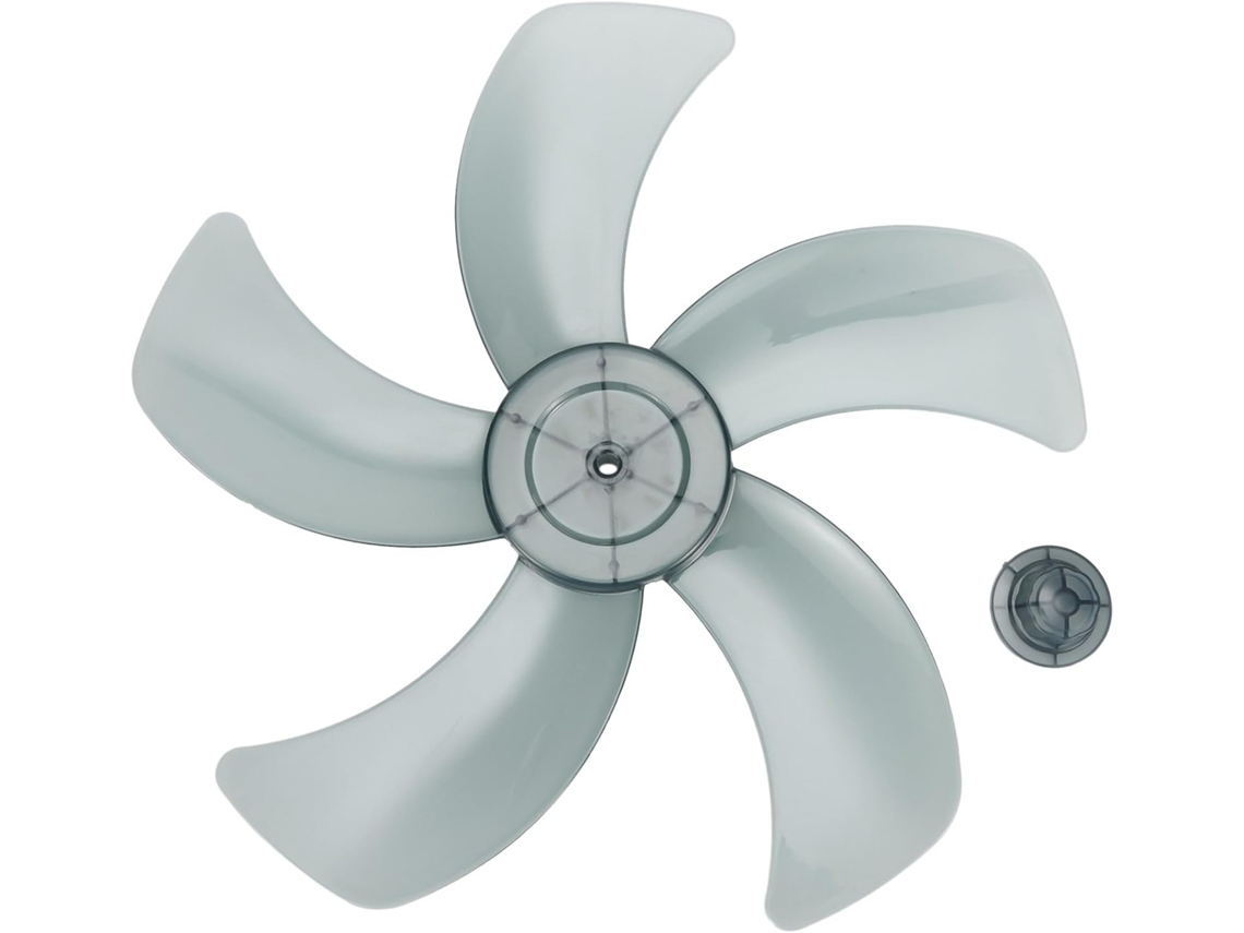Hélice De Ventilador Doméstico De Plástico Com Cinco Pás De 40,6 Cm.
